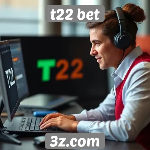 atendendo ao cliente no t22 bet