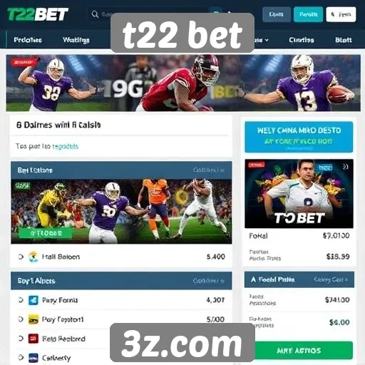 Comparativo de bônus e promoções do t22 bet